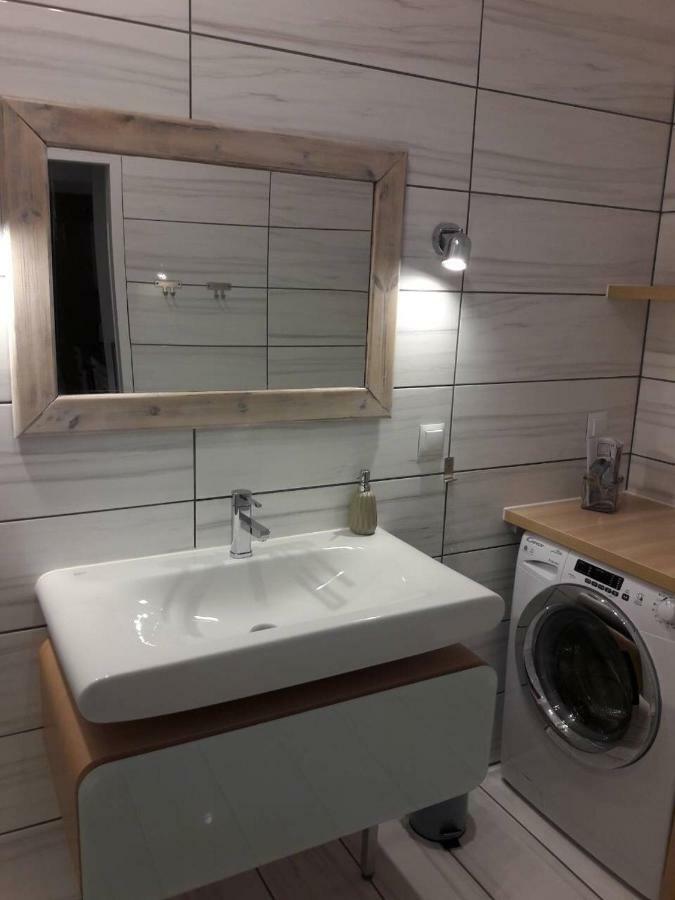 Apartamenty Blisko Plazy Podczele โควอบเซก ภายนอก รูปภาพ